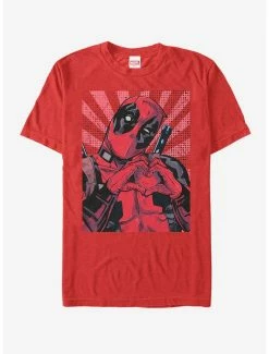 Superheroes Marvel Deadpool Heart You T-Shirt