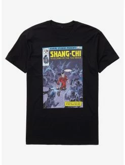 Superheroes Marvel Shang-Chi And The Legend Of The Ten Rings Comic Book Cover T-Shirt - BoxLunch Exclusive