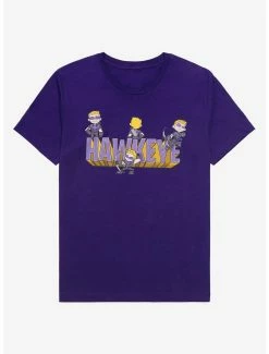 Superheroes Marvel Hawkeye Chibi Poses T-Shirt - BoxLunch Exclusive