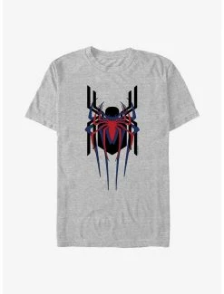 Superheroes Marvel Spider-Man Triple Emblem Stacked T-Shirt