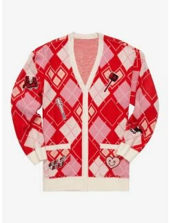 Superheroes DC Comics Harley Quinn Diamond Cardigan - BoxLunch Exclusive