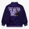 Superheroes Marvel Black Panther Wakanda Quarter-Zip Sweater
