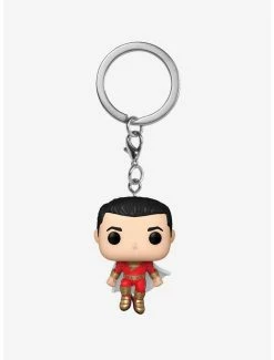 Superheroes Funko Pocket Pop! Movies DC Comics Shazam! Fury Of The Gods Shazam! Vinyl Keychain