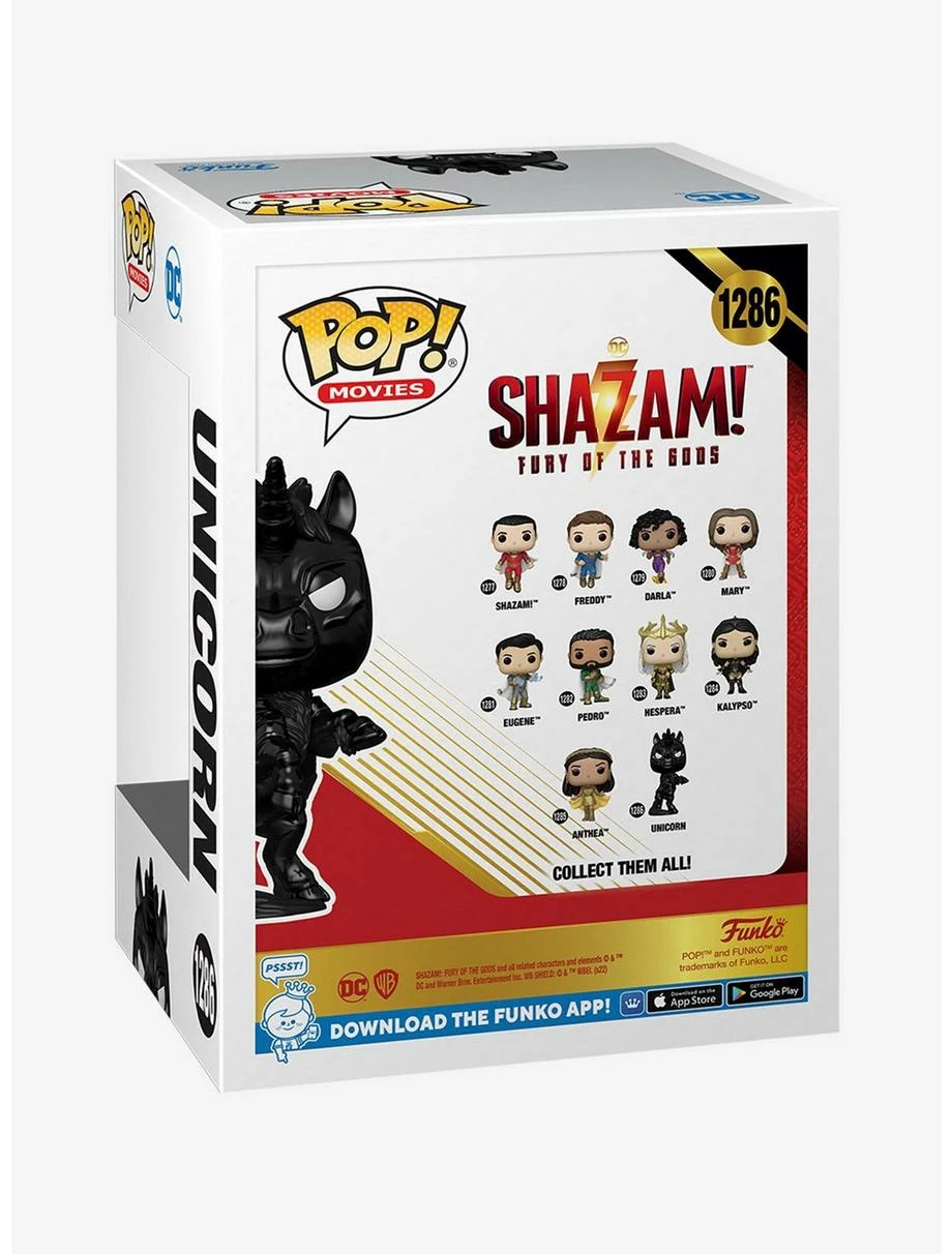 Superheroes Funko Pop! Movies DC Comics Shazam! Fury Of The Gods Unicorn Vinyl Figure - Image 3