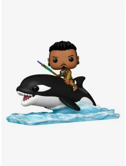 Superheroes Funko Pop! Rides Marvel Black Panther: Wakanda Forever Namor With Orca Vinyl Bobble-Head