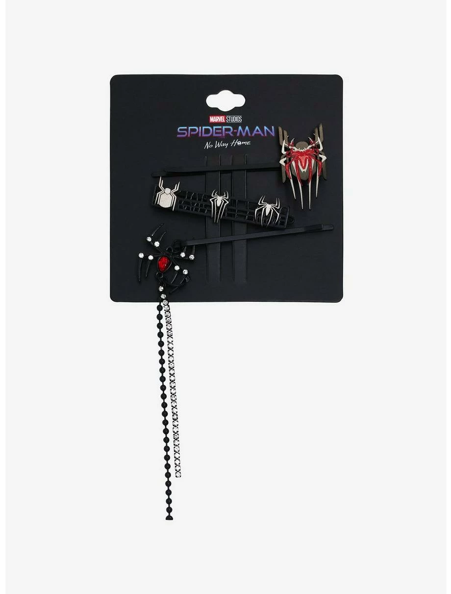 Superheroes Marvel Spider-Man: No Way Home Icons Hair Clip Set - BoxLunch Exclusive - Image 2