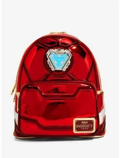 Superheroes Loungefly Marvel The Infinity Saga Iron Man 15th Anniversary Mini Backpack
