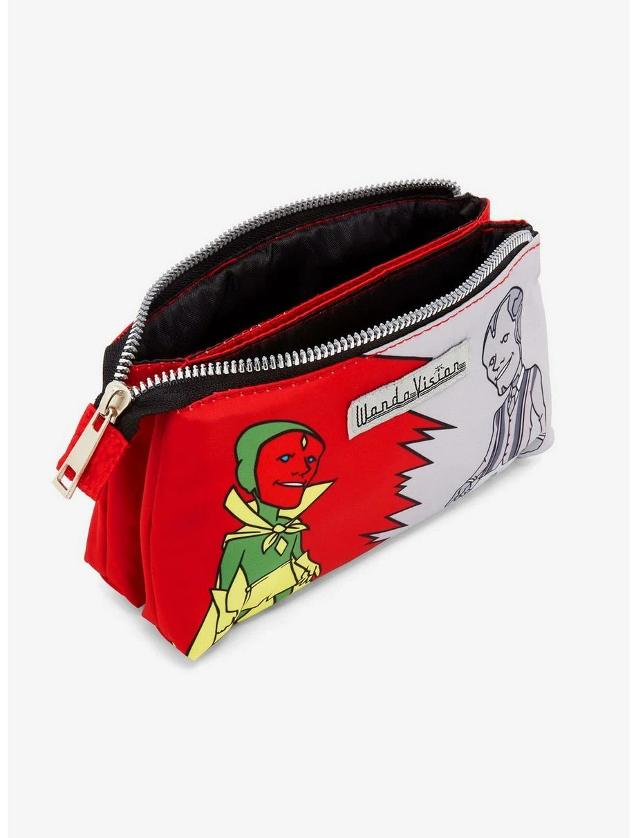 Superheroes Marvel WandaVision Retro Vision & Wanda Pencil Case - BoxLunch Exclusive - Image 3