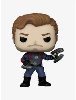 Superheroes Funko Pop! Guardians Of The Galaxy: Volume 3 Star-Lord Vinyl Bobble-Head