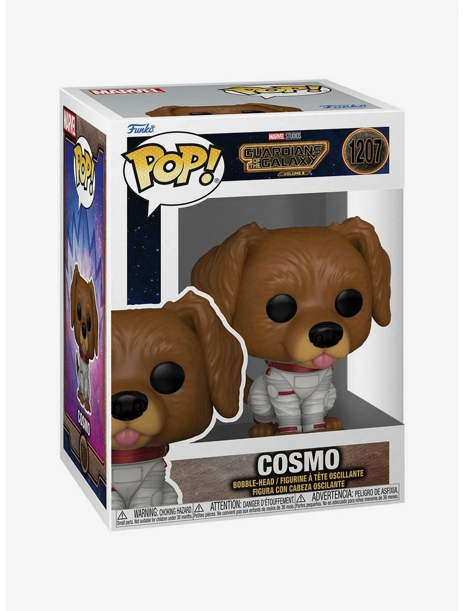 Superheroes Funko Pop! Guardians Of The Galaxy: Volume 3 Cosmo Vinyl Bobble-Head - Image 2