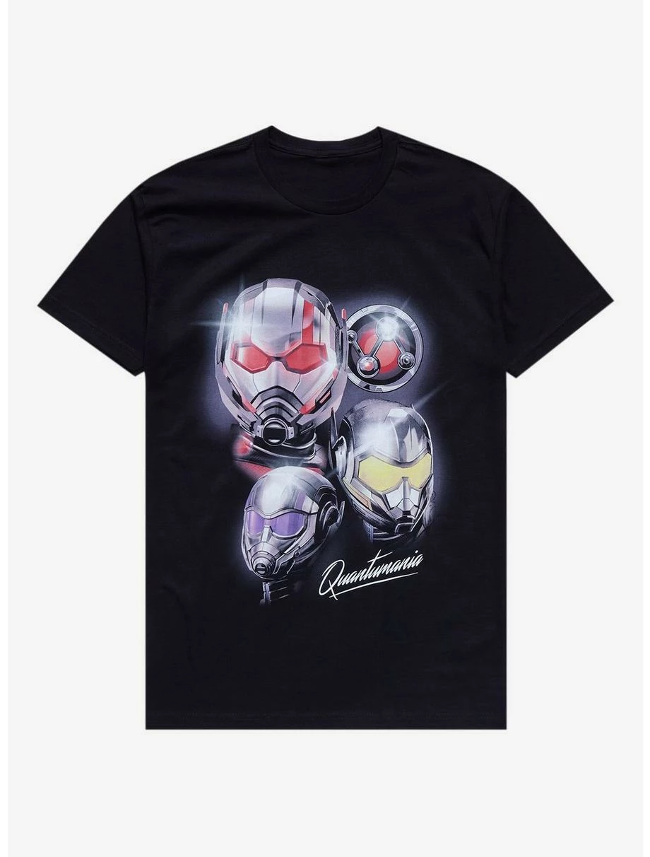 Superheroes Marvel Ant-Man And The Wasp: Quantumania Helmets T-Shirt - BoxLunch Exclusive