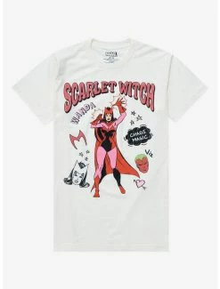 Superheroes Marvel Scarlet Witch Retro Women's T-Shirt - BoxLunch Exclusive