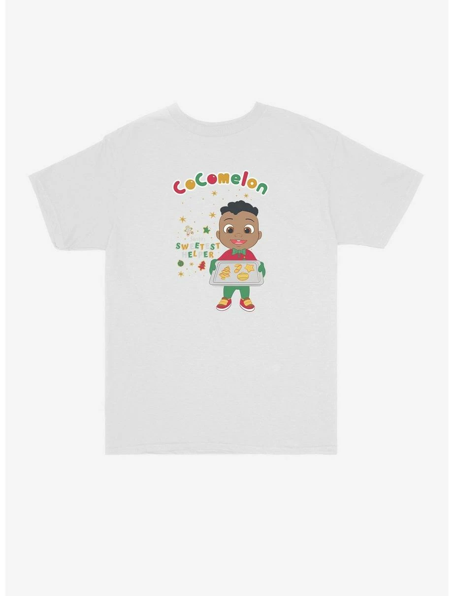 Television CoCoMelon Santa's Sweetest Helper Youth T-Shirt