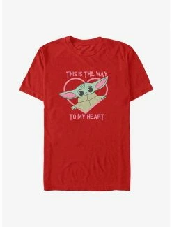 Television Star Wars The Mandalorian Way To My Heart T-Shirt