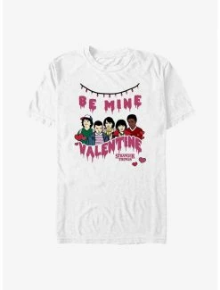 Television Stranger Things Be Mine Valentine T-Shirt