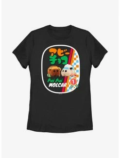 Television Pui Pui Molcar Choco And Abbey Womens T-Shirt