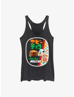 Television Pui Pui Molcar Choco And Abbey Womens Tank Top