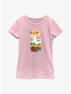 Television Pui Pui Molcar Triple Stack Youth Girls T-Shirt