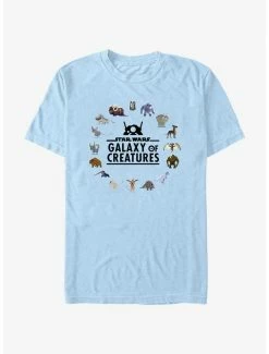 Online Exclusives Star Wars Galaxy Of Creatures Circle T-Shirt