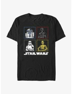 Online Exclusives Star Wars Square Portraits T-Shirt