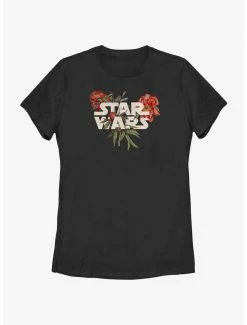 Online Exclusives Star Wars Floral Logo Womens T-Shirt
