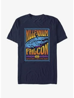 Online Exclusives Star Wars Millennium Falcon Groovy Poster T-Shirt