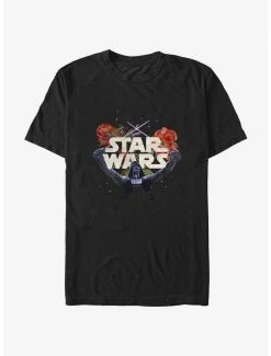 Online Exclusives Star Wars Floral Darth Vader T-Shirt