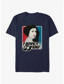 Online Exclusives Star Wars Leia I Love You T-Shirt