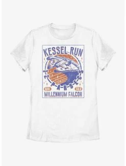 Online Exclusives Star Wars Kessel Run Millennium Falcon Womens T-Shirt
