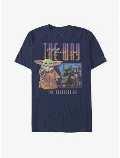 Online Exclusives Star Wars The Mandalorian The Way Retro T-Shirt