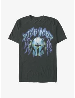 Online Exclusives Star Wars The Mandalorian Heavy Metal Lightning T-Shirt