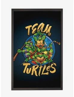Online Exclusives Teenage Mutant Ninja Turtles Team Turtles Framed Poster