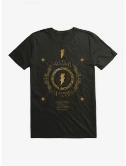 Superheroes DC Comics Shazam!: Fury Of The Gods Greek Art T-Shirt