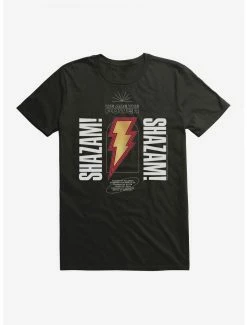Superheroes DC Comics Shazam!: Fury Of The Gods Powers T-Shirt